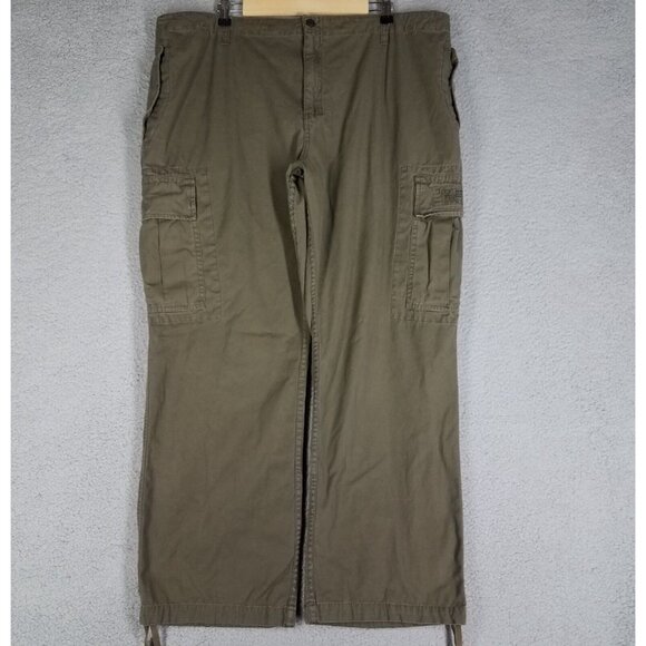 Oakley Cargo Pants Adult 40 X 29 Green Y2K Utility Baggy Streetwear Surplus Mens